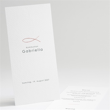Menükarte Kommunion ref. N221213