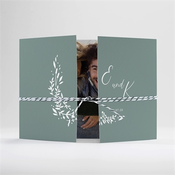 Hochzeitseinladung poetisch & elegant-doppelklapp