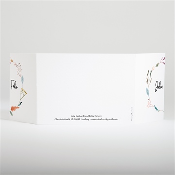 Hochzeitseinladung landkunst - doppelklapp - Vue 3