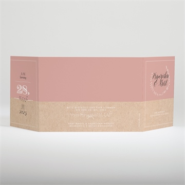 Hochzeitseinladung festlichkeit - doppelklapp - Vue 3