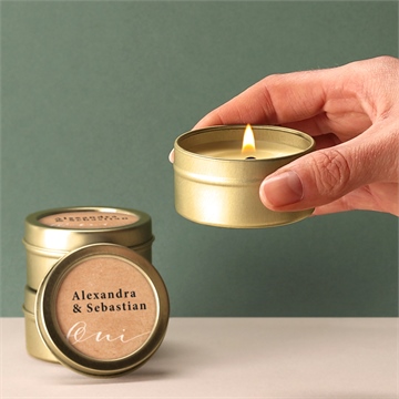 Kerze Hochzeit le grand jour - Vue 2