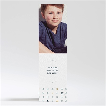 Andenken Kommunion geometrische blumenmotive - Vue 2