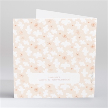 Einladung Taufe taubenflug - Vue 4