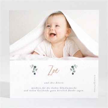 Dankeskarte Geburt koalaliebe - Vue 2