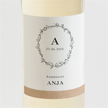 Flaschenetikett Kommunion ref. N3001595
