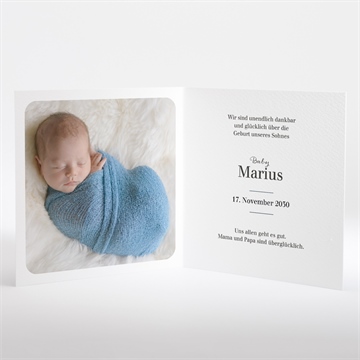 Geburtskarte mein erster fotostreifen - Vue 2