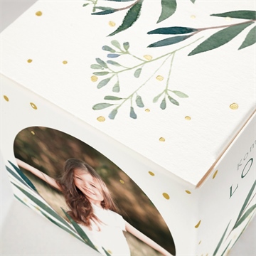 Geschenkbox Kommunion gartenfest - gold - Vue 2