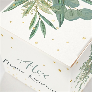 Geschenkbox Kommunion anmut - gold - Vue 2