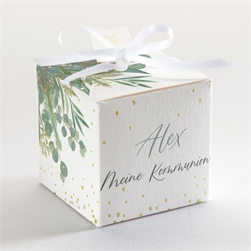 Geschenkbox Kommunion anmut - gold - Vue 3