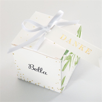 Geschenkbox Kommunion ornamente - gold - Vue 4