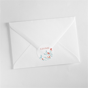 Sticker Geburt klatschmohn - Vue 3