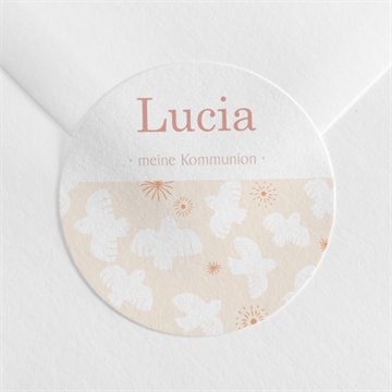 Aufkleber Kommunion hoch hinaus