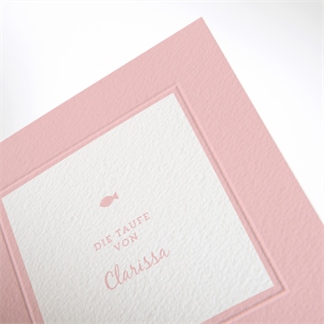 Einladung Taufe zarte hoffnung - Vue 2