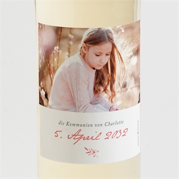 Flaschenetikett Kommunion ref. N3001840