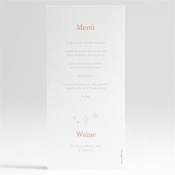 Menükarte Taufe taubenflug - Vue 2