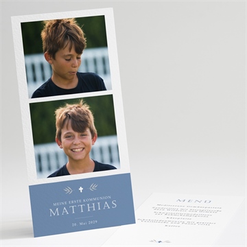 Menükarte Kommunion ref. N221202