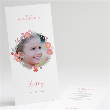 Menükarte Kommunion ref. N221203