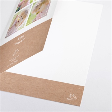 Kirchenheft Taufe foto auf kraftpapier - Vue 2