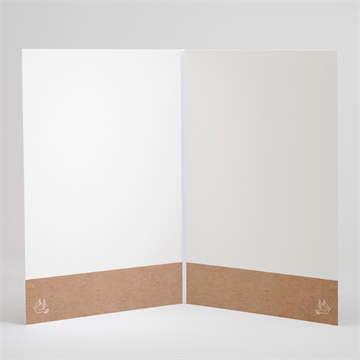 Kirchenheft Taufe foto auf kraftpapier - Vue 3