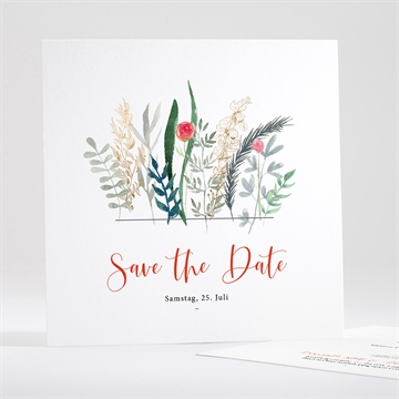 Save the Date Karte frühlingsdüfte