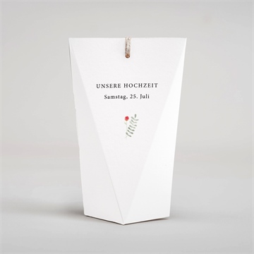 Geschenkbox Hochzeit frühlingsdüfte - schachtel - Vue 4