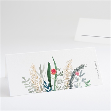 Tischkarte Hochzeit frühlingsdüfte