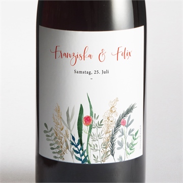 Flaschenetikett Hochzeit ref. N3001621