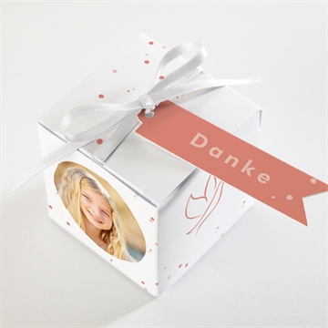 Geschenkbox Kommunion taube - Vue 3