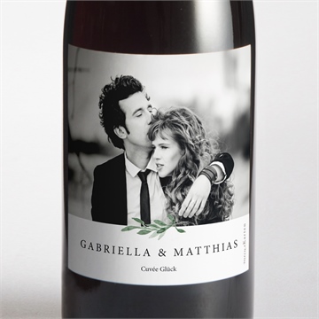 Flaschenetikett Hochzeit ref. N3001862