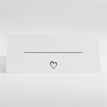 Tischkarte Hochzeit wir - Vue 2