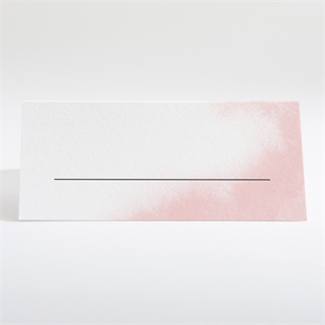 Tischkarte Hochzeit schwarz und pastell - Vue 2