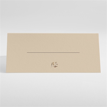 Tischkarte Hochzeit herbstkranz - Vue 2