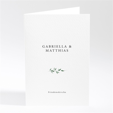 Menükarte Hochzeit ref. N401868