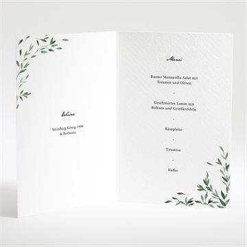 Menükarte Hochzeit so schick - Vue 2