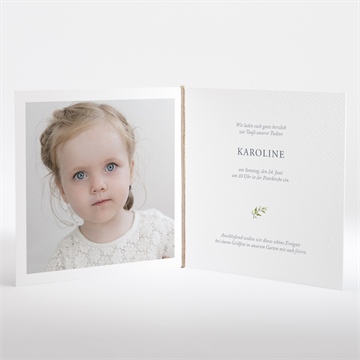 Einladung Taufe im licht getauft - Vue 2