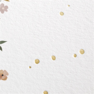 Einladung Taufe freude pur - gold - Vue 2