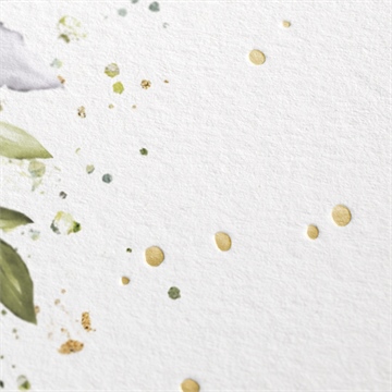 Einladung Taufe im licht getauft - gold - Vue 2