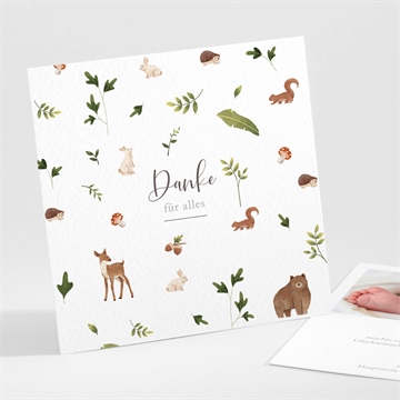 Dankeskarte Geburt ref. N301432