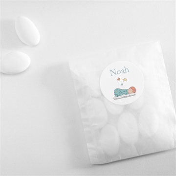 Sticker Geburt süßer schlaf - Vue 4