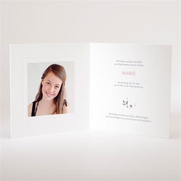 Einladung Konfirmation stille hoffnung - Vue 3