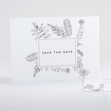 Save the Date Karte herbarium