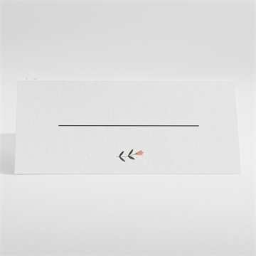 Tischkarte Hochzeit wilde blumen - Vue 2