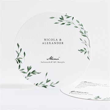 Menükarte Hochzeit ref. N321255