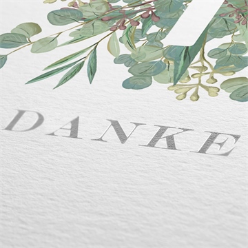 Trauerdanksagung gedenken - silber - Vue 2