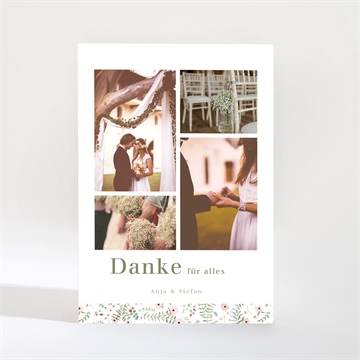 Dankeskarte Hochzeit ref. N21024