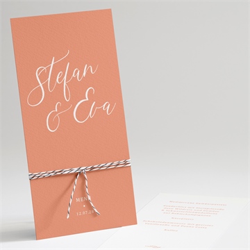 Menükarte Hochzeit ref. N221138