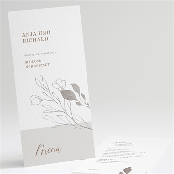 Menükarte Hochzeit ref. N221230