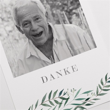 Trauerdanksagung erinnerung - silber - Vue 3