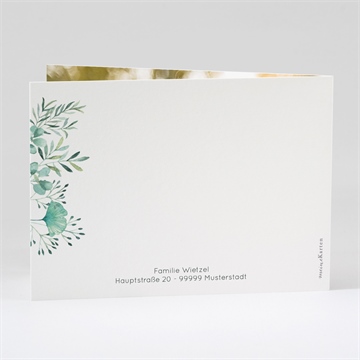 Trauerdanksagung schicksal - klappkarte - Vue 3