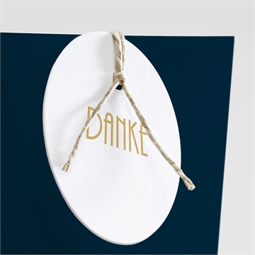 Geschenkbox Hochzeit art déco - schachtel - Vue 2